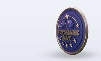 3d Veterans day Australia rendering right view photo