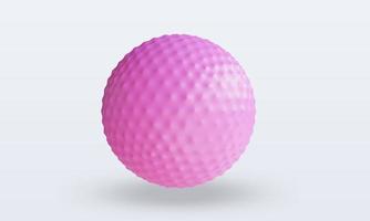 3d Sport Ball Bandy Ball rendering front view photo