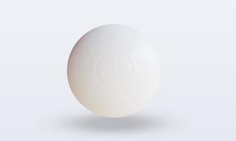 3d Sport Ball Lacrosse Ball rendering front view photo