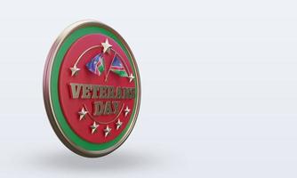 3d Veterans day Namibia rendering left view photo