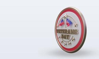 3d Veterans day Haiti rendering right view photo