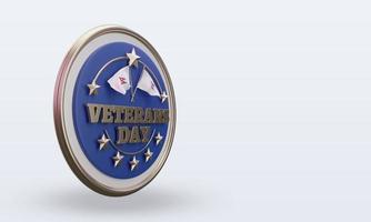 3d Veterans day Nepal rendering left view photo