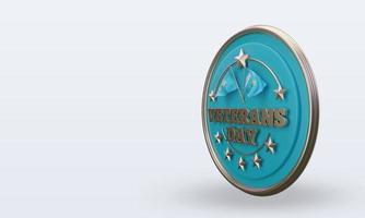 3d Veterans day Kazakhstan rendering right view photo