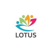 LOTUS Flower Creative Logo Or Symbol Template Icon Design