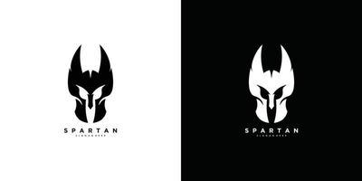 vector de diseño de logotipo espartano con concepto moderno y creativo