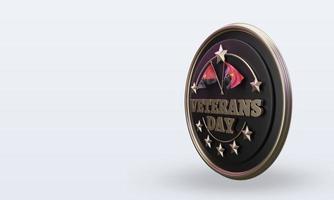 3d Veterans day Papua New Guinea rendering right view photo