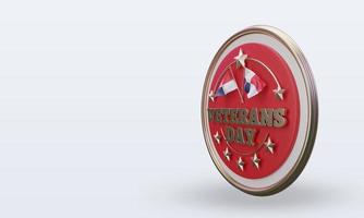 3d Veterans day Panama rendering right view photo