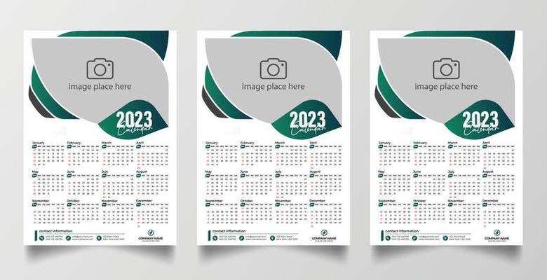 Calendar 2023 Vector Art Icons And Graphics For Free Download Calendar 2023 Vector Art Icons And Graphics For Free Download