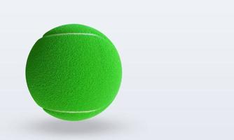 3d Sport Ball Tenis Ball rendering left view photo