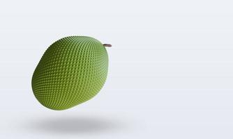 3d Fruits Jackfruit rendering left view photo