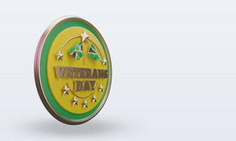 3d Veterans day Jamaica rendering left view photo