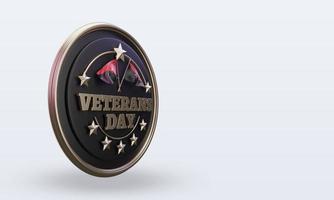 3d Veterans day Papua New Guinea rendering left view photo