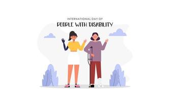 World cerebral palsy day illustration vector