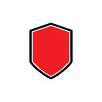 Shield icon vector logo design template