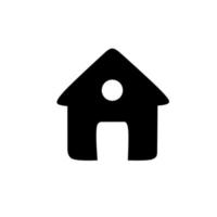 house icon, vector graphic illustration