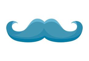 bigote, cáncer de próstata movember vector