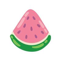 watermelon healthy food vector