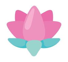 lotus flower icon vector