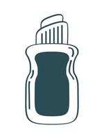 laundry softener bottle vector