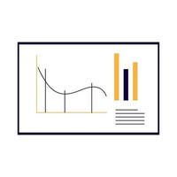 business chart report vector