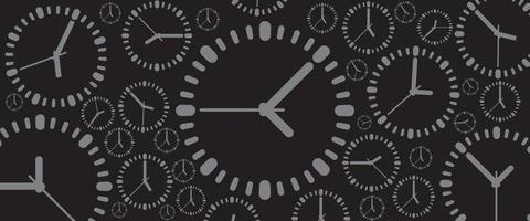 diseño de ilustración de vector de reloj de tiempo