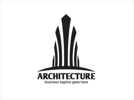 logotipo de propiedad de edificio de arquitectura vector