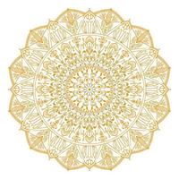 Luxury ornamental mandala design background vector