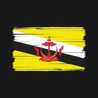 Brunei Flag Vector. National Flag Vector