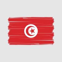 Tunisia Flag Vector. National Flag Vector