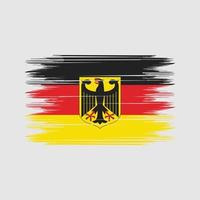 Germany Flag Brush Vector. National Flag Brush Vector