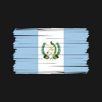 vector de la bandera de guatemala. bandera nacional Vectores