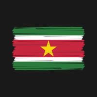 Suriname Flag Vector. National Flag Vector