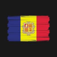 Andorra Flag Vector. National Flag Vector