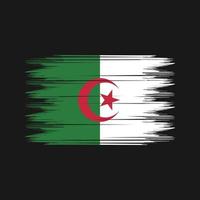 Algeria Flag Brush Vector. National Flag Brush Vector