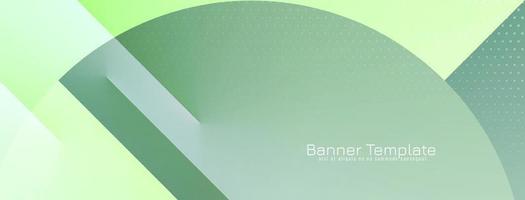 Stylish elegant  colorful geometric banner template vector