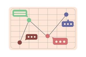 accounting and auditing, chart vector