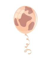 spotted balloon icon vector