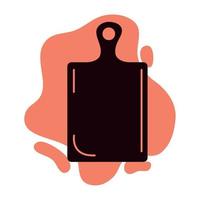 cutting board icon vector