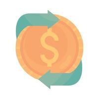 money income concept vector