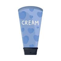 cream tube icon vector