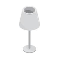 floor lamp icon vector