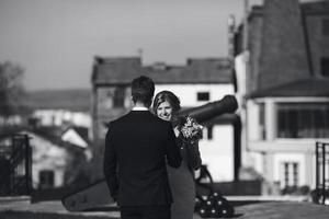 Bride and groom photo