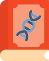 Dna Flat Icon vector