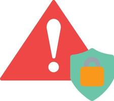 Alert Flat Icon vector