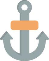 Anchor Flat Icon vector