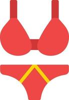 Swimsuit Flat Icon vector