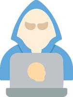 Hacker Flat Icon vector