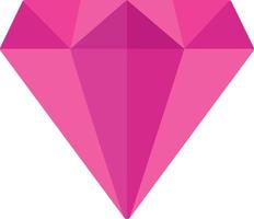 Daimond Flat Icon vector