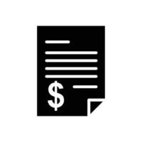 bill icon vector design template