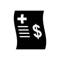 bill icon vector design template